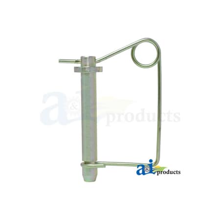 A & I Products Safety/Handle Lock Hitch Pin 1/2" X 4 7" x5" x1" A-SFL01